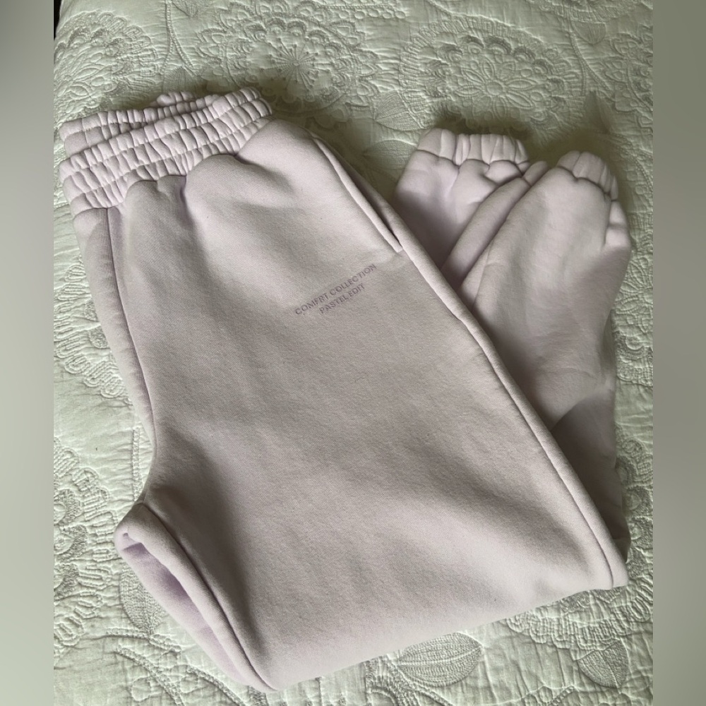 PASTEL PINK ultra soft Comfort sweatpants - Picture 9 of 11